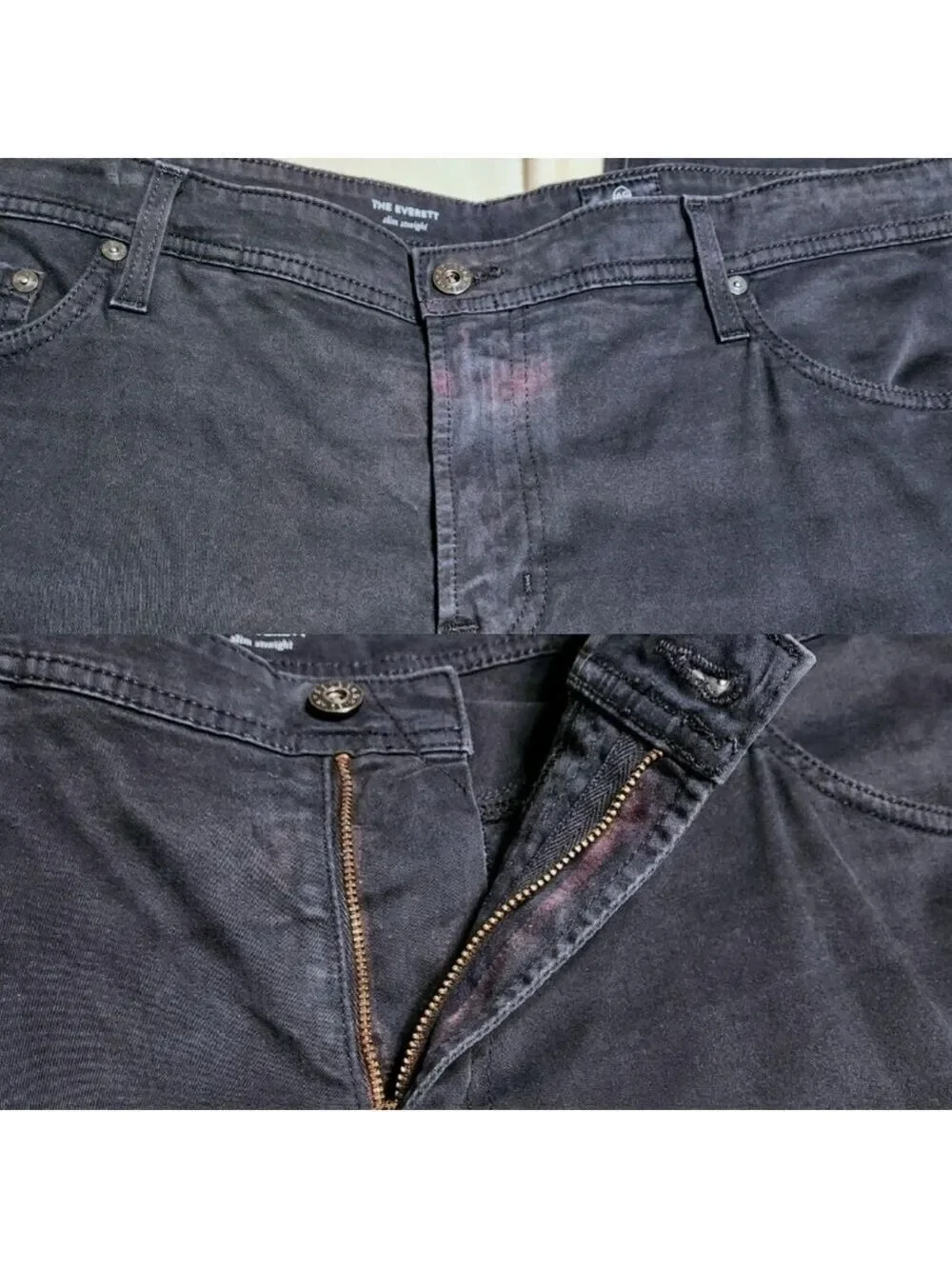 AG Adriano Goldschmied Everett Slim Straight Jeans 40 x 32